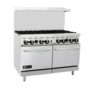 48" Range with 12" Griddle and 6 Burners - Propane