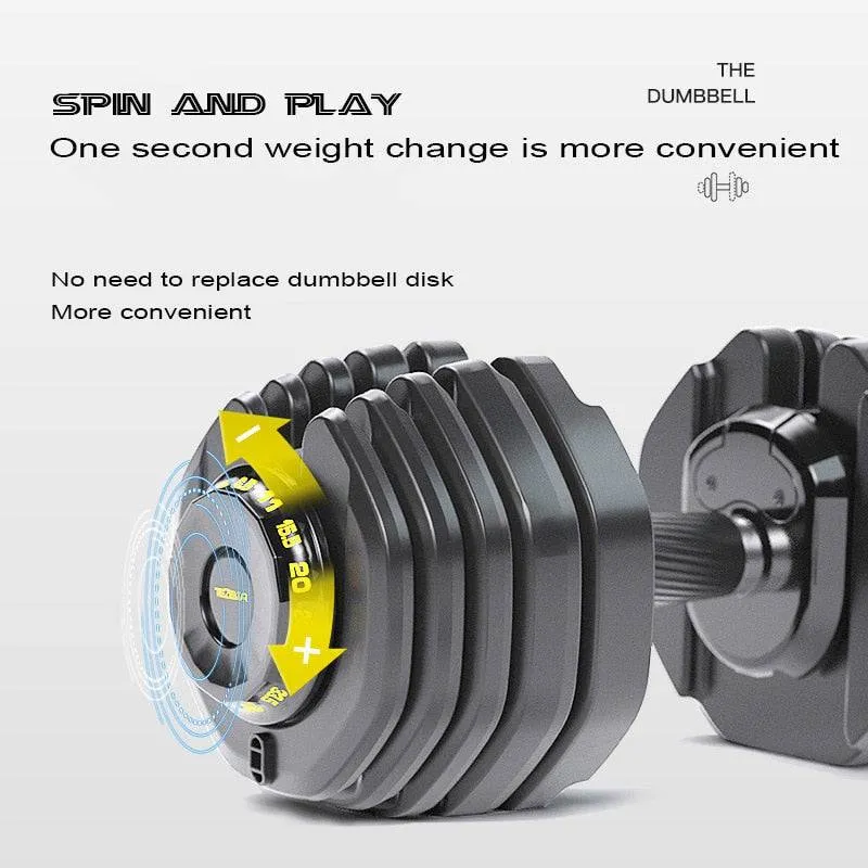 Adjustable Dumbbell Set Professional Gym Fitness
