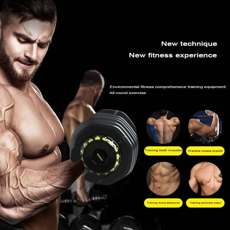 Adjustable Dumbbell Set Professional Gym Fitness