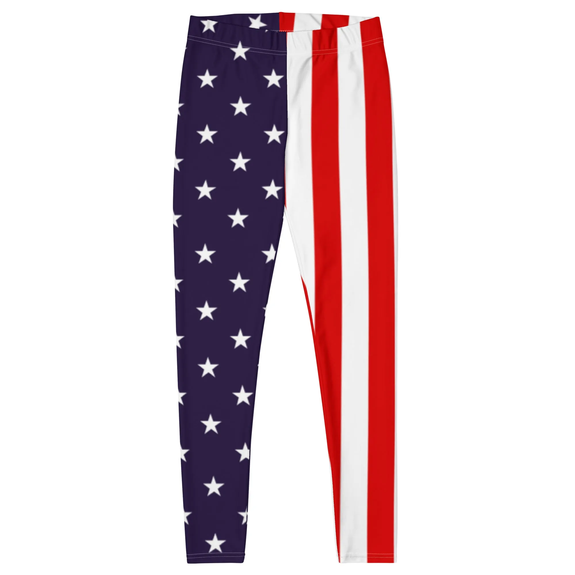 American Flag Full Length Leggings