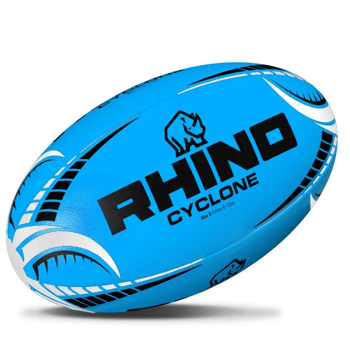 Fluorescent Cyclone Practice Rugby Ball