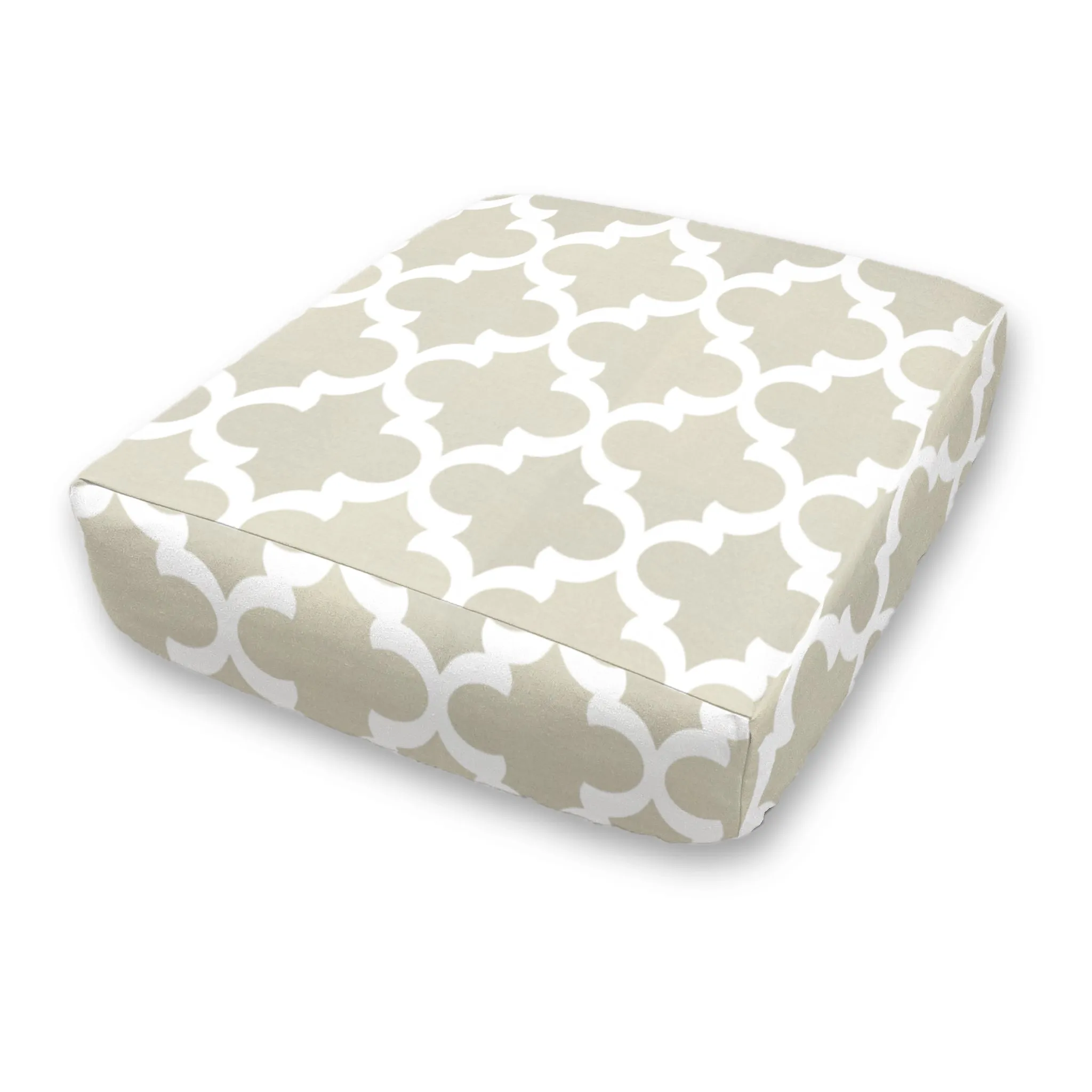 Fynn Cotton Fabric for Custom Elastic Fitted Cushion Cover - Choice of Color
