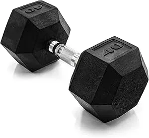 Hexagon Rubber Dumbbell (Competition Used KG/LB)