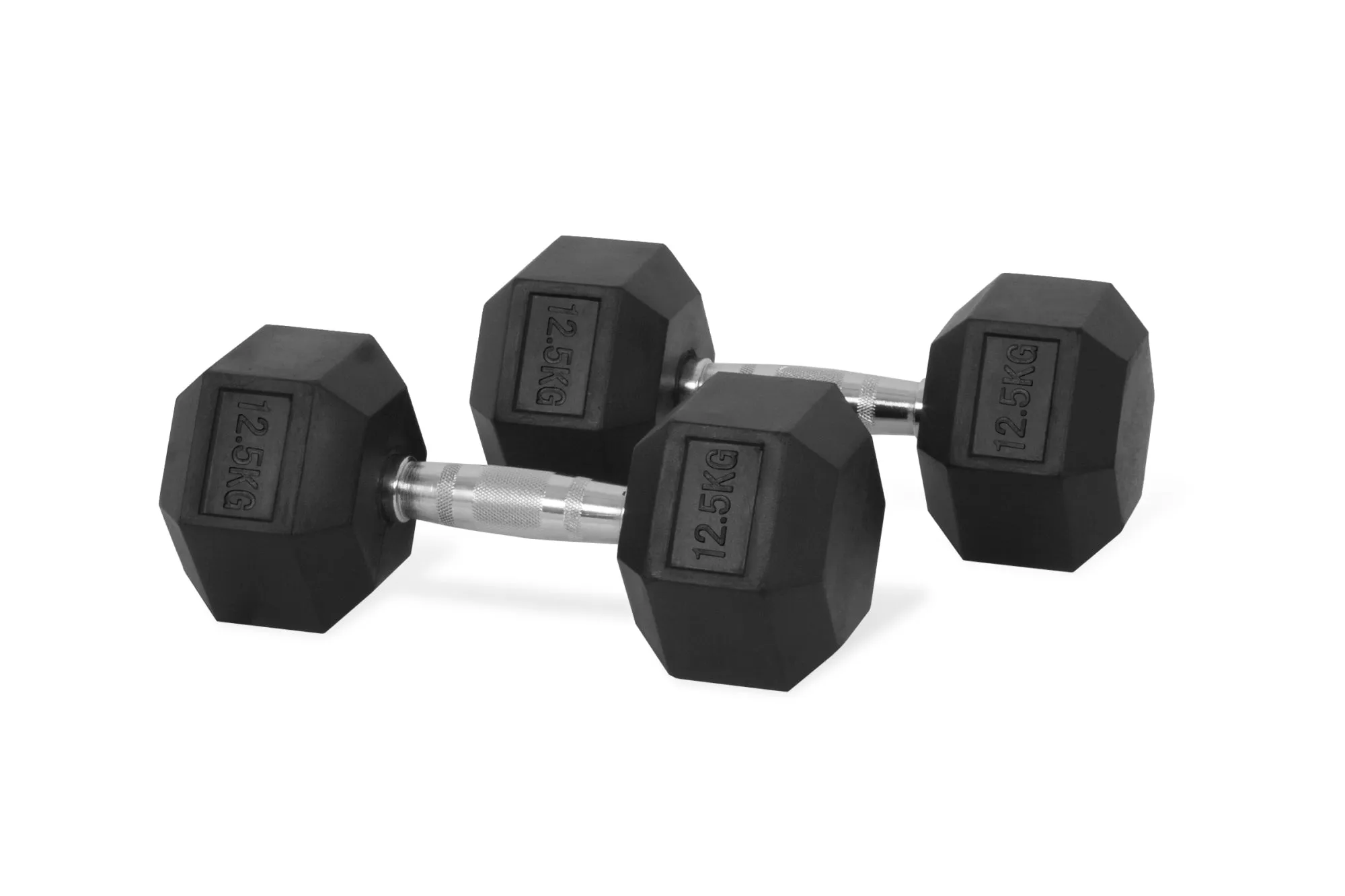 Hexagon Rubber Dumbbell (Competition Used KG/LB)