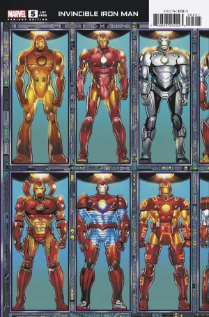 Invincible Iron Man #5 Layton Connecting Variant
