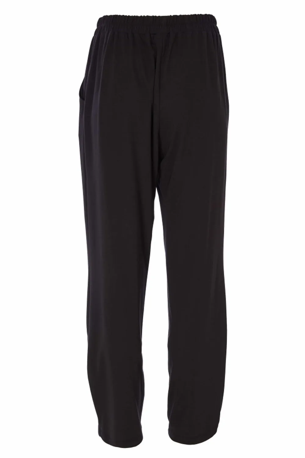 ORA Pull up Trousers with Button Detail