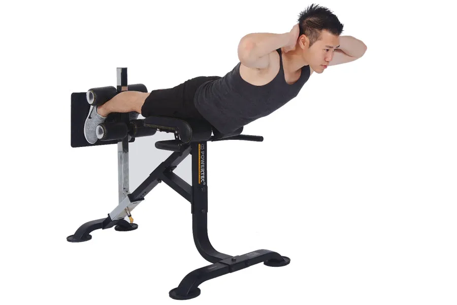 Powertec Dual Hyperextension/Crunch