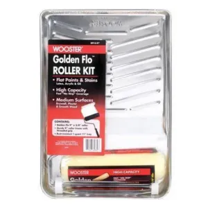 Roller & Tray for Topside Paints -Yellow Foam 7.5"