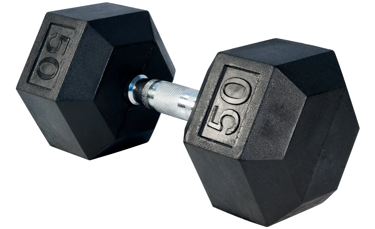 Rubber Hex Dumbbells
