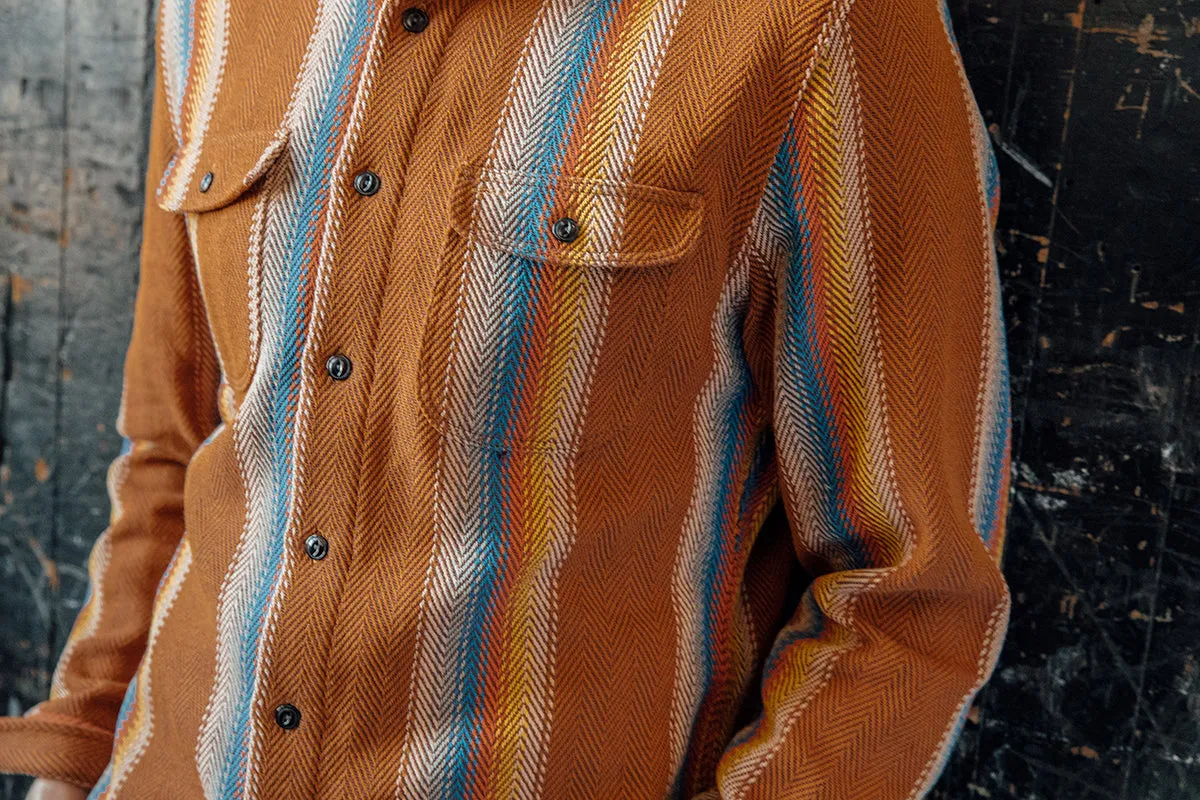 The Brace Loose Weave Stripe - Baja Brown