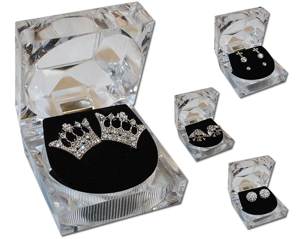 Tiffany & Cubic Zirconia Ear Stud Sets