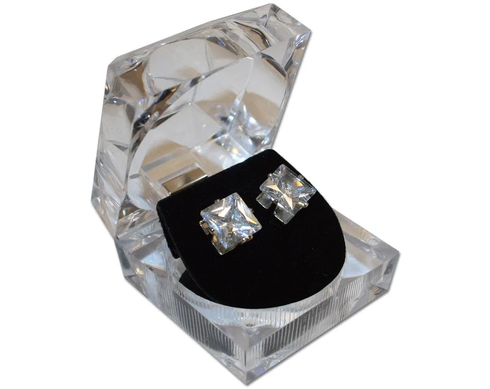 Tiffany & Cubic Zirconia Ear Stud Sets