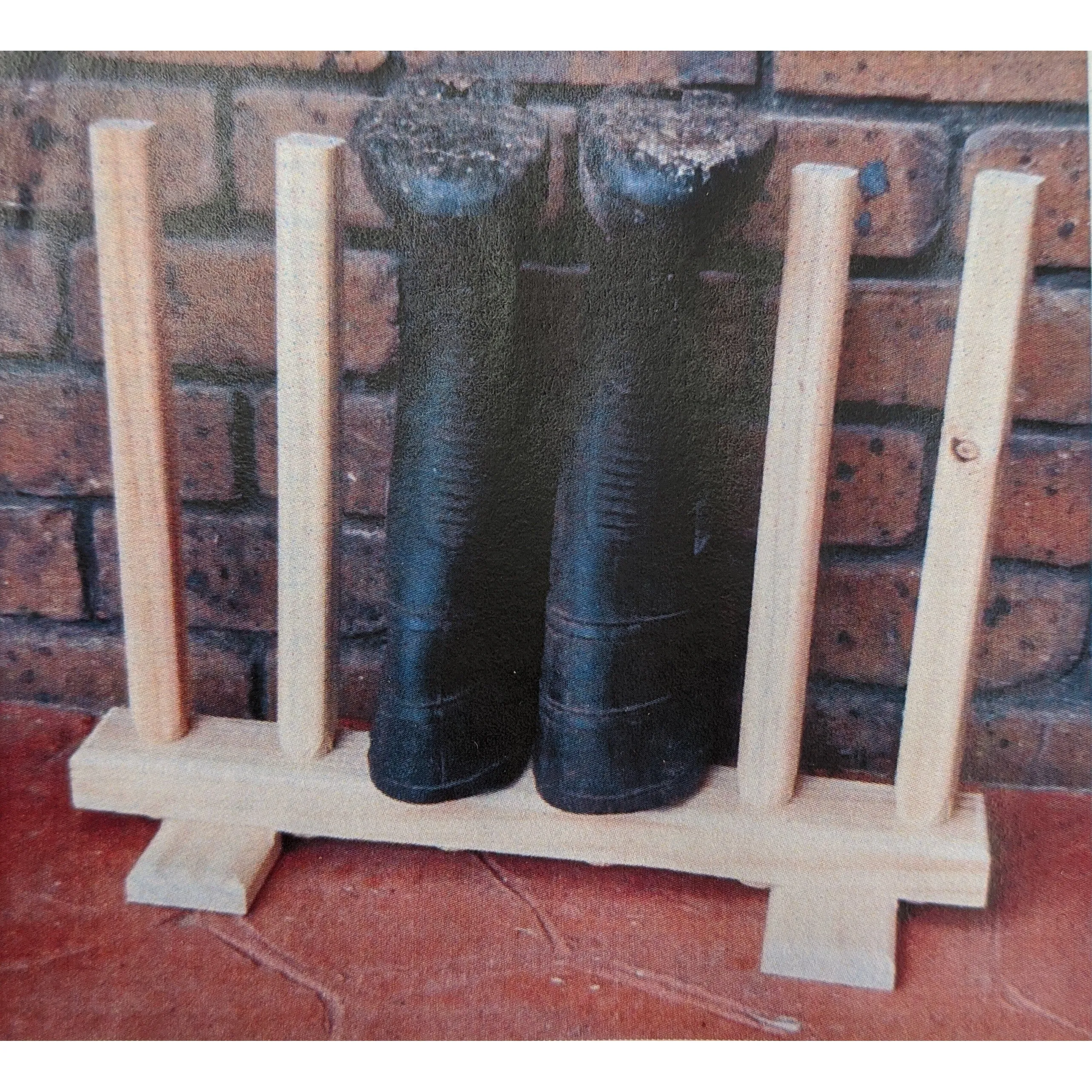 Timber Style Boot Racks