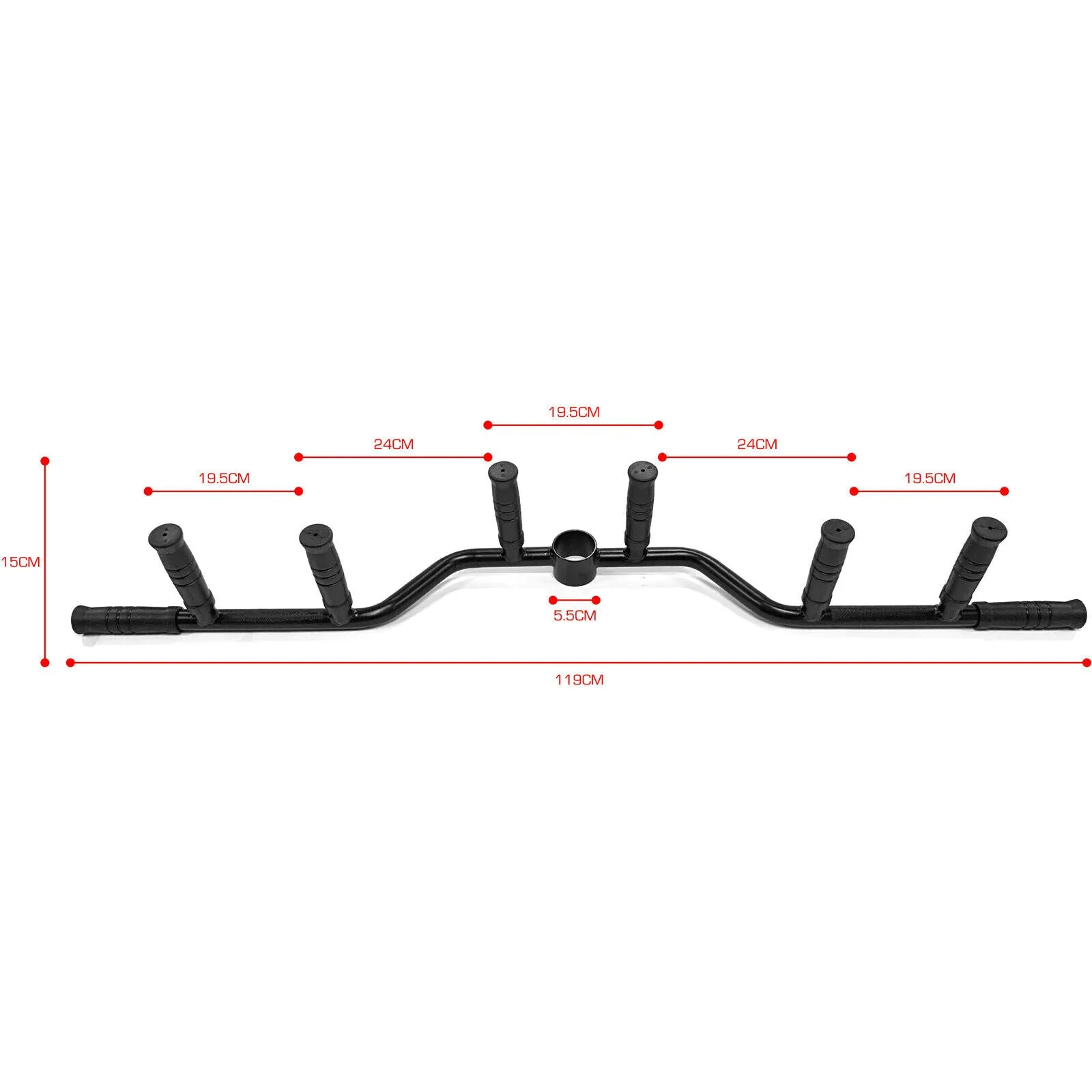 TnP Accessories Landmine Multi-Grip T-Bar