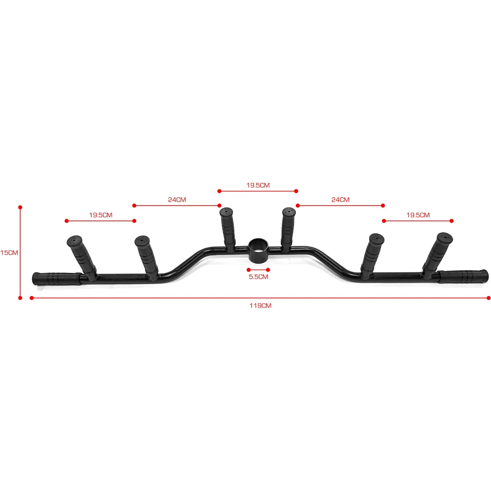 TnP Accessories Landmine Multi-Grip T-Bar