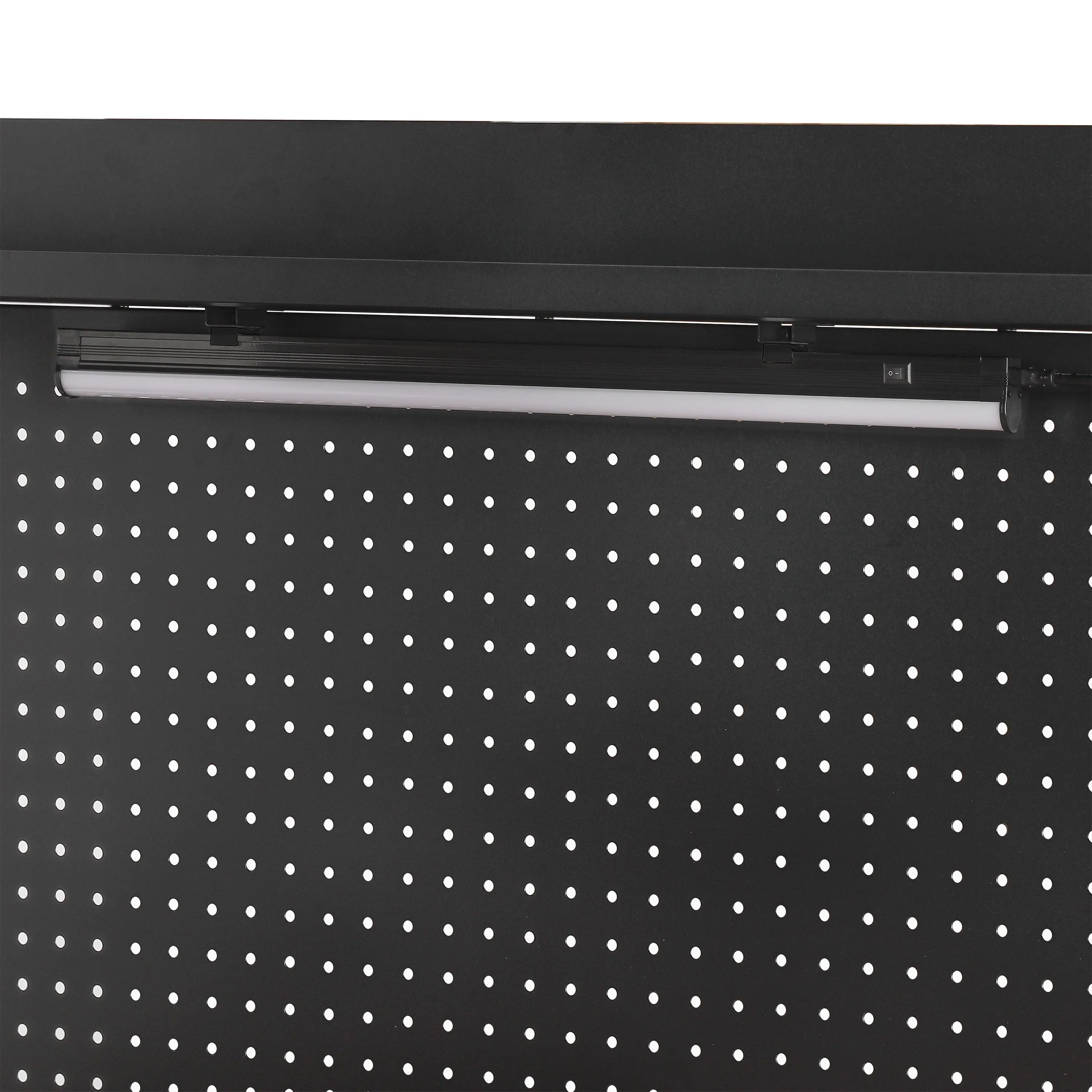 Workpro 45-in Multipurpose Workbench with LED Light & Power Strip, Steel